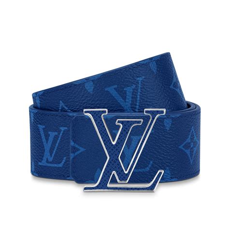 blue and black lv belt|louis vuitton belt inside.